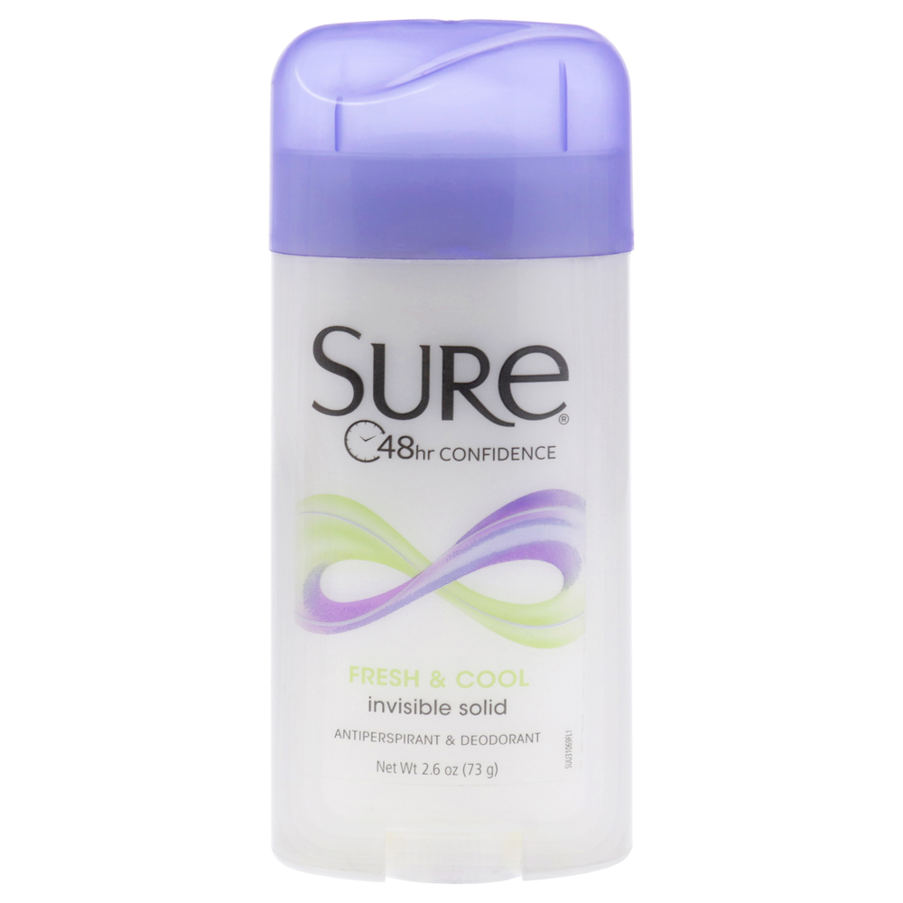 Sure Invisible Solid Anti-Perspirant Deodorant - Fresh and Cool For